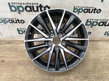 Диск литой, 18x8J, 5x114.3, ET50 42611-06K50 для Toyota Camry БУ; Оригинал; Р3, Под восстановление;