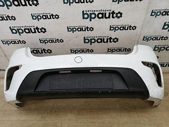 Бампер задний; без паркт. 86611-H0000 для Kia Rio IV Sedan 2017- 2020 БУ; Оригинал; Р2, Удовлетворительное;