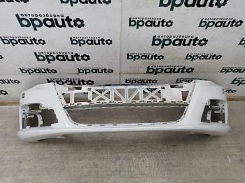 Бампер передний; без паркт.; под омыват. 3C8807217 для Volkswagen Passat CC 2008-2012 БУ; Оригинал; Р0, Хорошее; (LB9A) Белый