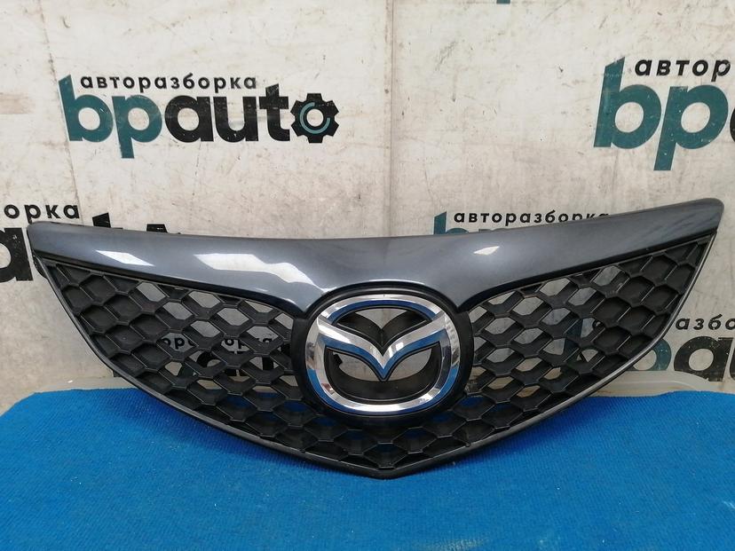 Решетка радиатора BR5S-50711 для Mazda 3 BK БУ; Оригинал; Р0, Хорошее; (36C) Темно-серый