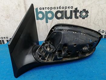 Зеркало левое, 5 контактов 87610-A6040 для Hyundai I 30 БУ; Оригинал; Р0, Хорошее;