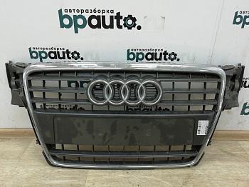 Решётка радиатора 8K0 853 651 для Audi A4 IV B8 Sedan 2007-2011 БУ; Оригинал; Р2, Удовлетворительное;