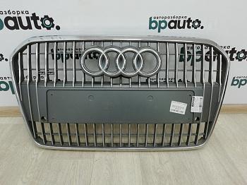 Решётка радиатора; под паркт. 4G0 853 651 D для Audi A6 III C7 Allroad 2012-2014 БУ; Оригинал; Р0, Хорошее;