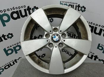 Диск литой, 17x7,5J, 5x120, IS43 36116767538 для BMW 5 серия Е60 Е61 БУ; Оригинал; Р1, Мелкий дефект;