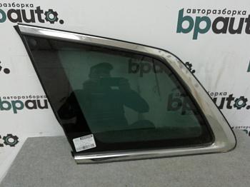Стекло в заднее левое крыло, форточка TD11-63-950B для Mazda CX-9 I 2006-2012 БУ; Оригинал; Р1, Мелкий дефект;