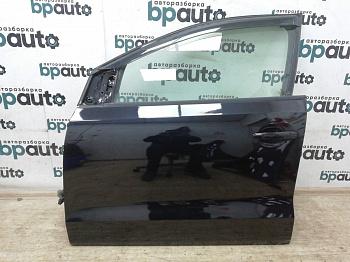 Дверь передняя левая 6R4831055G для Volkswagen Polo V Hatchback 2009-2013 БУ; Оригинал; Р1, Мелкий дефект;