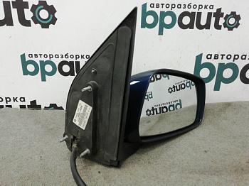 Зеркало правое, без повторителя поворота, 11 контактов 96301-EB36A для Nissan БУ; Оригинал; Р0, Хорошее;