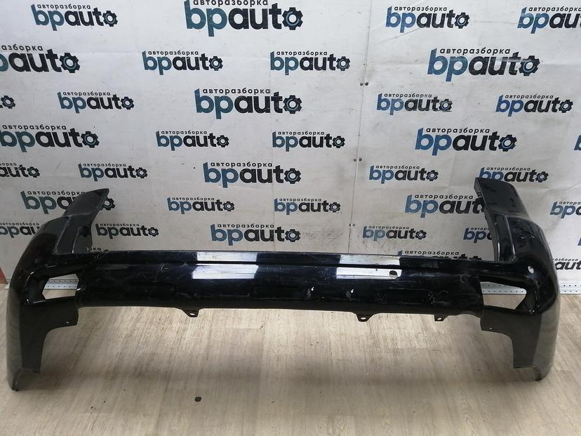 Бампер задний; под паркт. 52159-60500 для Toyota Land Cruiser Prado БУ; Оригинал; Р1, Мелкий дефект;