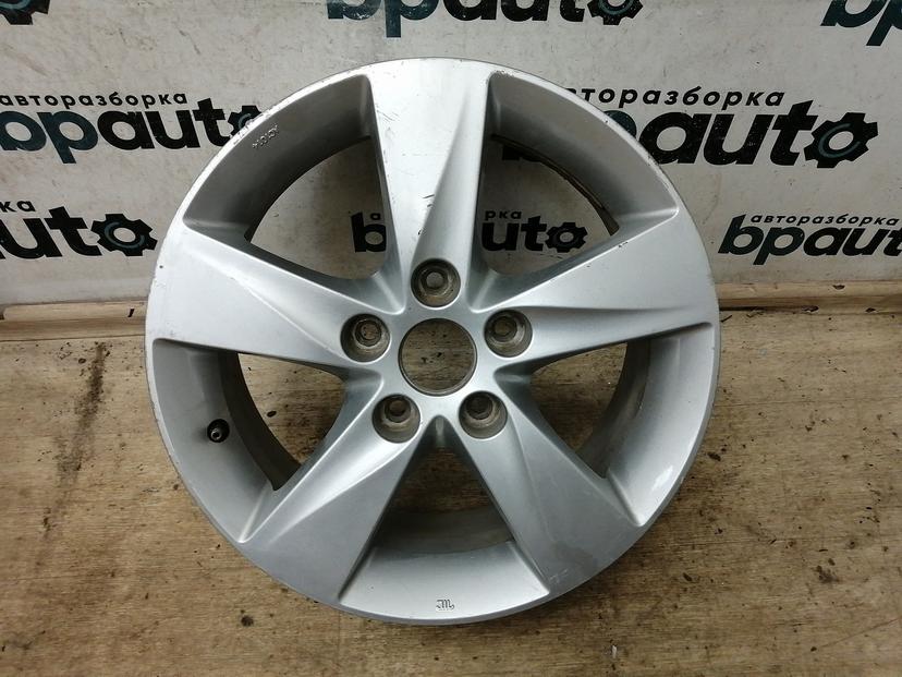 Диск литой, 16x6.5J, 5x114.3, ET53 52910-3Y200 для Hyundai Elantra V MD 2010-2013 БУ; Оригинал; Р2, Удовлетворительное;