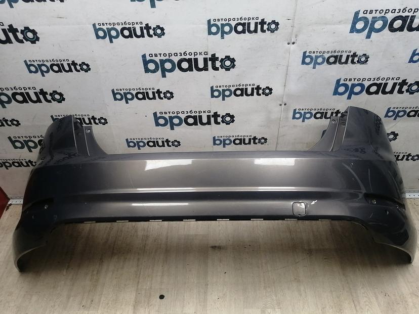 Бампер задний; под паркт. BS71-F17906 для Ford Mondeo Sedan IV рест. 2010- 2014 БУ; Оригинал; Р1, Мелкий дефект;