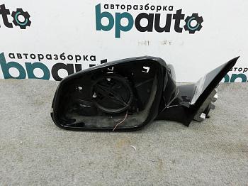 Зеркало левое, 6 контактов 51167338927 для BMW 3 серия VI Sedan F30 2011-2016 БУ; Оригинал; Р1, Мелкий дефект;