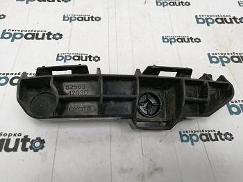 Кронштейн заднего бампера левый, №2 короткий 52563-42030 для Toyota Rav4 40 2013 — 2015 БУ; Оригинал; Р1, Мелкий дефект;