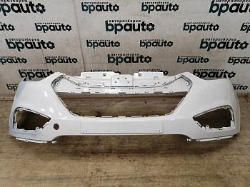 Бампер передний; без паркт.; без омыват. 86511-2Y000 для Hyundai IX35 БУ; Оригинал; Р1, Мелкий дефект;