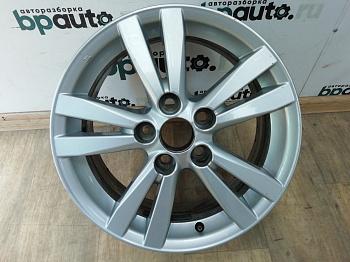 Диск литой, 16x6,5J, 5x114.3, ET39 42611-05330 для Toyota Avensis БУ; Оригинал; Р0, Хорошее;