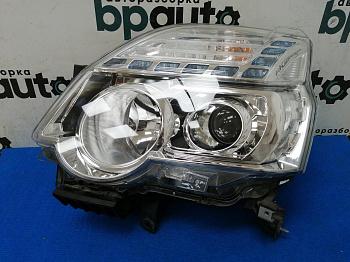 Фара левая галоген 26060-3UF2A для Nissan X-Trail II T31 рест. 2011-2015 БУ; Оригинал; Р2, Удовлетворительное;