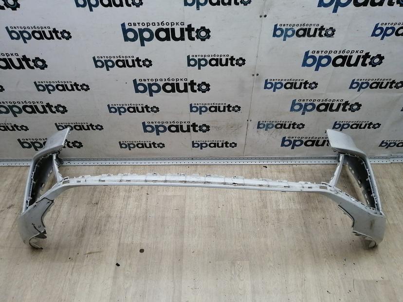 Бампер передний, S-Line; под паркт.; без омыват. 4M8807437D для Audi Q8 I 2018-2023 БУ; Оригинал; Р1, Мелкий дефект;