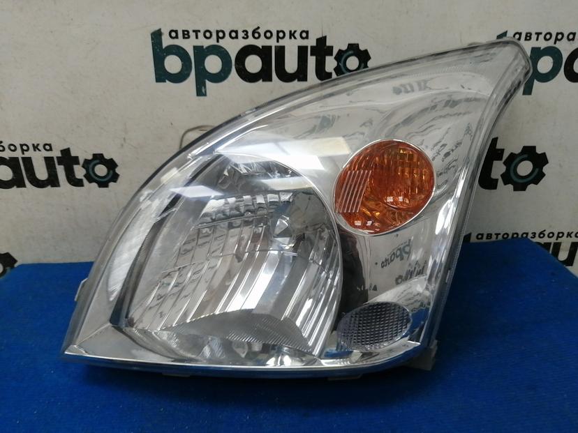 Фара галоген левая 81170-6A060 для Toyota Land Cruiser Prado 120 2002- 2009 БУ; Неоригинал; Р1, Мелкий дефект;