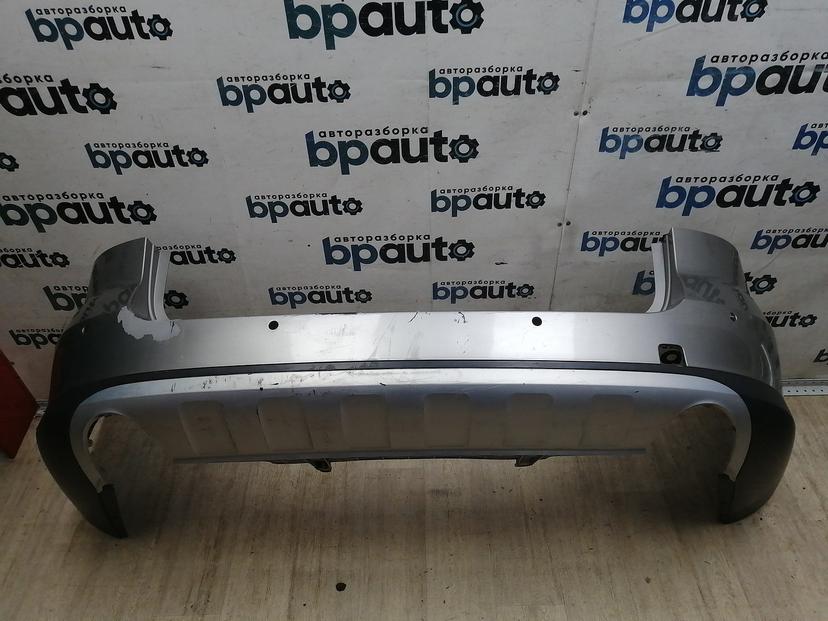 Бампер задний, под расширители, Alltrack; под паркт. 3AF807221B для Volkswagen Passat B7 Wagon 2011- 2014 БУ; Оригинал; Р1, Мелкий дефект;