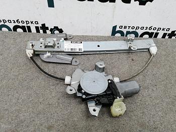 Стеклоподъемник задней левой двери, 6 контактов 82721-JG00A для Nissan X-Trail T31 БУ; Оригинал; Р0, Хорошее;
