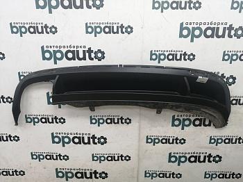 Юбка заднего бампера 3C8807521D для Volkswagen Passat CC рест. 2012-2017 БУ; Оригинал; Р1, Мелкий дефект;