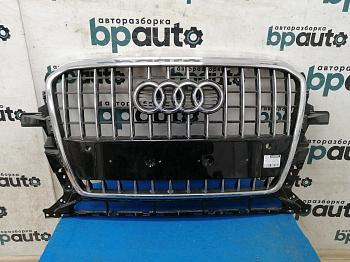 Решётка радиатора, S-line; под паркт. 8R0 853 651 AB для Audi Q5 I рест. 2012-2017 БУ; Оригинал; Р2, Удовлетворительное;