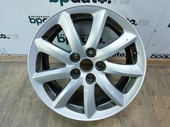 Диск литой, 18x7.5J, 5X120, ET32 42611-50490 для Lexus LS IV 2006- 2009 БУ; Оригинал; Р1, Мелкий дефект;