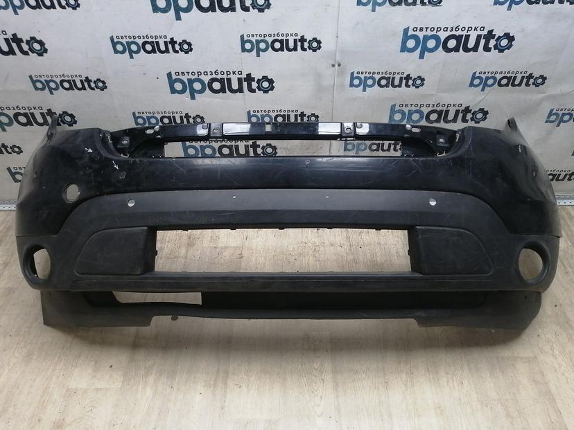 Бампер передний; под паркт.; без омыват. BB5317C831 для Ford Explorer V 2011-2015 БУ; Оригинал; Р1, Мелкий дефект;