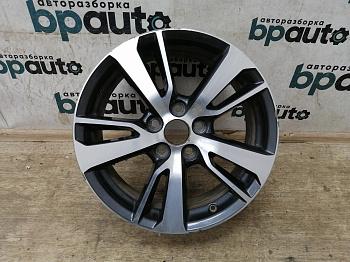 Диск литой, 17x7J, 5X114.3, ET39 42611-42650 для Toyota Rav4 БУ; Оригинал; Р2, Удовлетворительное;