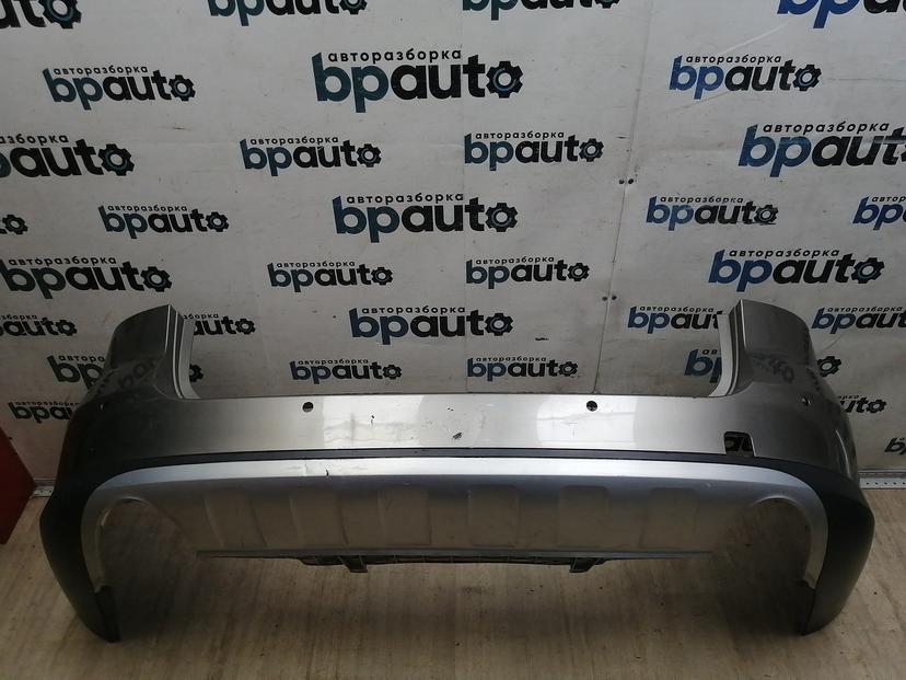 Бампер задний, под расширители, Alltrack; под паркт. 3AF807221B для Volkswagen Passat B7 Wagon 2011- 2014 БУ; Оригинал; Р1, Мелкий дефект;