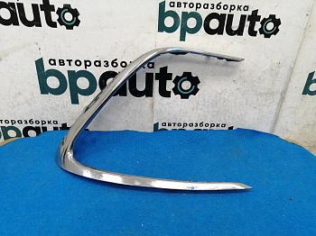 Накладка переднего бампера правая 52712-06240 для Toyota Camry 70 рест. 2021-н.в. БУ; Оригинал; Р2, Удовлетворительное;