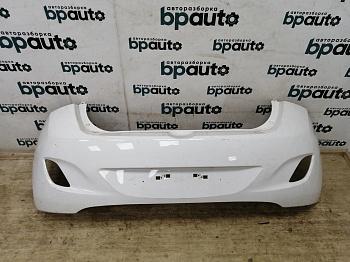 Бампер задний; без паркт. 86611-A6000 для Hyundai I 30 БУ; Оригинал; Р1, Мелкий дефект;