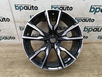 Диск литой, 22X9.5J, 5x112, ET37 8074221 для BMW БУ; Оригинал; Р1, Мелкий дефект;