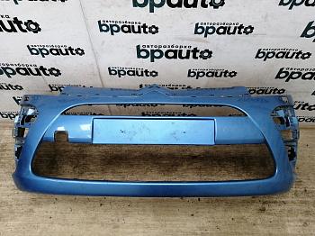 Бампер передний, после 2010г; без паркт.; под омыват. 9680402277 для Citroen C4 Picasso I 2006-2013 БУ; Оригинал; Р1, Мелкий дефект;