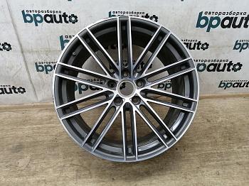 Диск литой, 22x11.5J, 5x130, ET61 9Y0601025BS0C6 для Porsche Cayenne III 2017-н.в. БУ; Оригинал; Р1, Мелкий дефект;