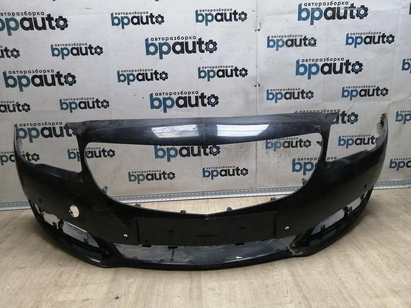 Бампер передний; под паркт.; без омыват. 22787147 для Opel Insignia БУ; Оригинал; Р1, Мелкий дефект;