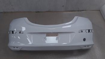 Бампер задний; без паркт. для Opel Astra H GTC 3D 2005 — 2011 БУ; Оригинал; Р0, Хорошее; (GKQ, GF0, 10U) Белый