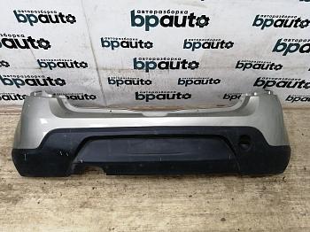 Бампер задний; без паркт. 8200735456 для Renault Sandero Stepway I 2009-2014 БУ; Оригинал; Р1, Мелкий дефект;