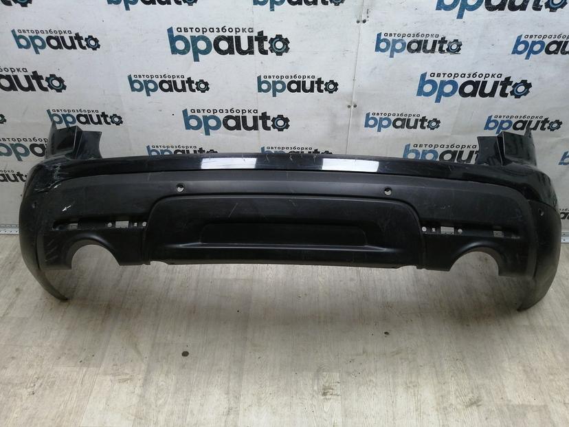 Бампер задний; под паркт. BB53-17D781-A для Ford Explorer V 2011-2015 БУ; Оригинал; Р2, Удовлетворительное;